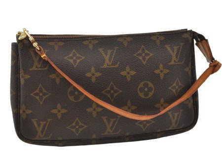 Authentic Louis Vuitton Monogram Pochette Accessoires Pouch M51980 LV 6170I Supply