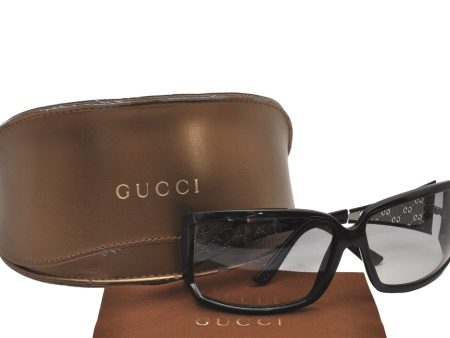 Authentic GUCCI Vintage Sunglasses GG 2999 S Plastic Gray 6300I Online now