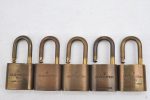 Authentic Louis Vuitton Padlock Gold 10Set LV K4447 Online Hot Sale