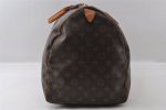 Authentic Louis Vuitton Monogram Keepall 55 Travel Boston Bag M41424 LV 6213I For Sale