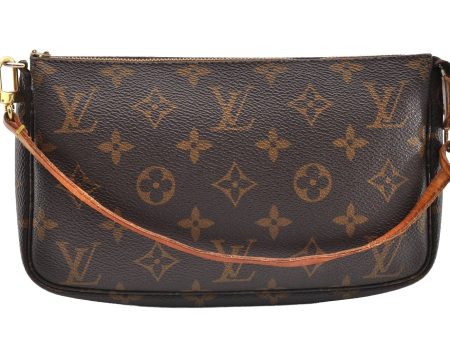 Authentic Louis Vuitton Monogram Pochette Accessoires Pouch M51980 LV Junk 6166I Online