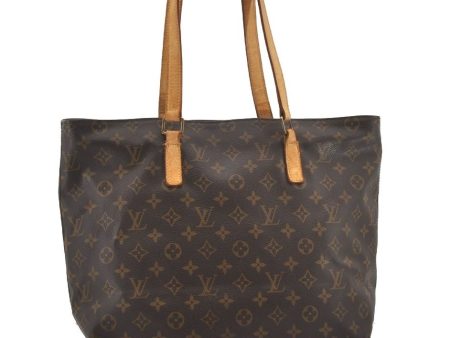 Authentic Louis Vuitton Monogram Cabas Mezzo Shoulder Tote Bag M51151 LV 6669I Cheap