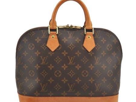 Authentic Louis Vuitton Monogram Alma Hand Bag Purse M51130 LV 6221I Online Sale