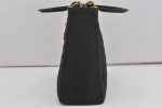 Authentic Christian Dior Lady Dior Cannage Nylon Hand Bag Black CD Junk 6231I Online Hot Sale