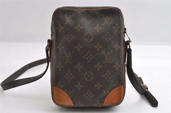 Authentic Louis Vuitton Monogram Danube Shoulder Cross Body Bag M45266 LV 6233I Hot on Sale