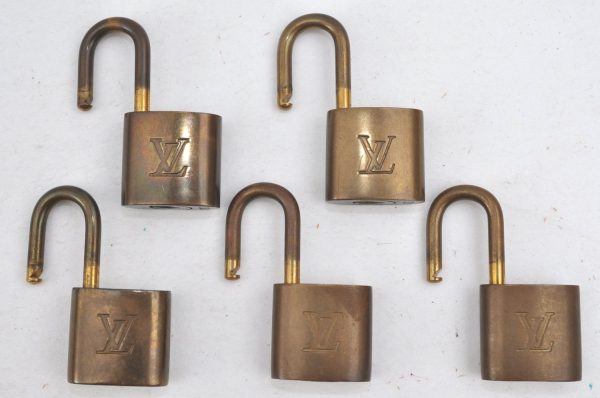 Authentic Louis Vuitton Padlock Gold 10Set LV K4447 Online Hot Sale