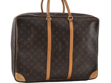 Authentic Louis Vuitton Monogram Sirius 50 Travel Boston Bag M41406 LV 6226I For Cheap