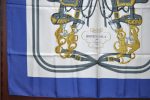 Authentic HERMES Carre 90 Scarf  BRIDES de GALA par  Silk Blue K5713 Online