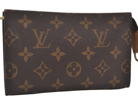 Authentic Louis Vuitton Monogram Pouch For Bucket PM LV 4886I Online now