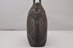 Authentic Louis Vuitton Monogram Macassar Davis 2Way Tote Bag M56708 LV 4720I Fashion