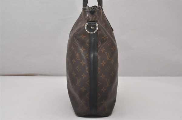 Authentic Louis Vuitton Monogram Macassar Davis 2Way Tote Bag M56708 LV 4720I Fashion