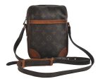 Authentic Louis Vuitton Monogram Danube Shoulder Cross Body Bag M45266 LV 6233I Hot on Sale