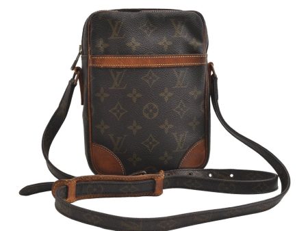 Authentic Louis Vuitton Monogram Danube Shoulder Cross Body Bag M45266 LV 6233I Hot on Sale