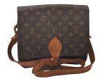 Authentic Louis Vuitton Monogram Cartouchiere GM M51252 Shoulder Cross Bag 4754I Cheap