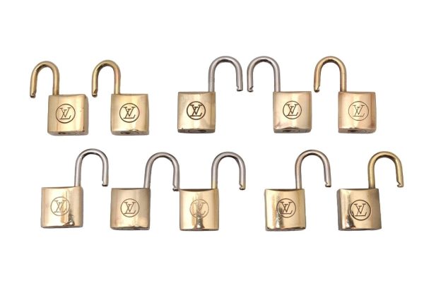 Authentic Louis Vuitton Padlock 10Set Old Model LV 3902I Supply