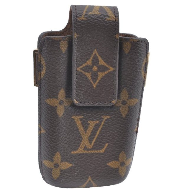 Authentic Louis Vuitton Monogram Etui TelePhone International PM M63064 LV K4329 For Discount