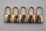 Authentic Louis Vuitton Padlock 10Set Old Model LV 3902I Supply