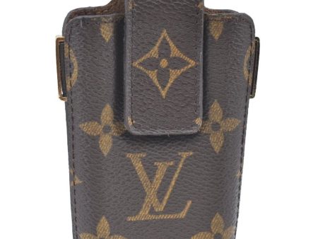 Authentic Louis Vuitton Monogram Etui TelePhone International PM M63064 LV K4215 on Sale