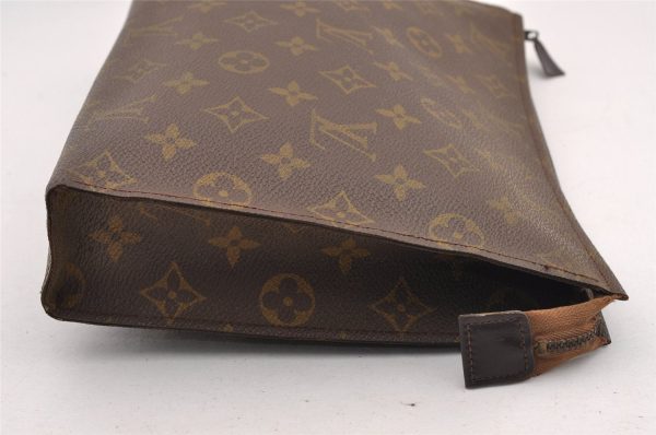 Auth Louis Vuitton Monogram Poche Toilette 26 Cosmetics Pouch Old Model LV 1666I For Cheap