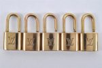 Authentic Louis Vuitton Padlock Gold 10Set LV 2152I Supply