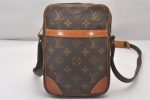 Authentic Louis Vuitton Monogram Danube Shoulder Cross Body Bag M45266 LV 4619I Discount