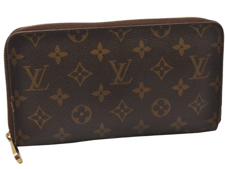 Authentic Louis Vuitton Monogram Zippy Organizer Wallet M60002 LV Junk 2832I For Discount