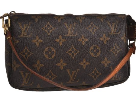 Authentic Louis Vuitton Monogram Pochette Accessoires Pouch M51980 LV 2347I Online Sale