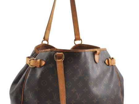 Auth Louis Vuitton Monogram Batignolles Horizontal Tote Bag M51154 LV Junk K4739 Online Hot Sale