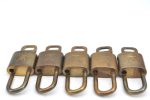 Authentic Louis Vuitton Padlock & Keys 10Set LV K4059 Fashion