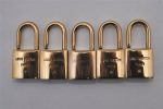 Authentic Louis Vuitton Padlock 10Set Old Model LV 4543I Discount