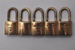 Authentic Louis Vuitton Padlock 10Set Old Model LV 3904I Online