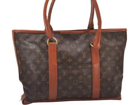 Auth Louis Vuitton Monogram Sac Weekend PM Vintage Tote Hand Bag M42425 LV 3003I Hot on Sale