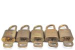 Authentic Louis Vuitton Padlock & Keys 10Set LV K4059 Fashion