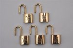 Authentic Louis Vuitton Padlock Gold 10Set LV 3643I on Sale