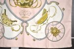 Authentic HERMES Carre 90 Scarf  SPRINGS  Silk Pink 1217I Discount