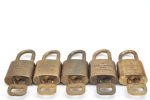 Authentic Louis Vuitton Padlock & Keys 10Set LV K4060 Online Sale