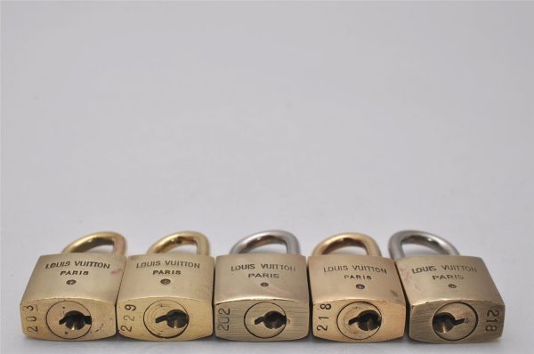 Authentic Louis Vuitton Padlock 10Set Old Model LV 3902I Supply