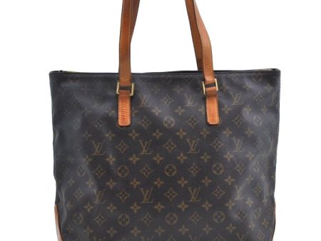 Auth Louis Vuitton Monogram Cabas Mezzo Shoulder Tote Bag M51151 LV Junk K4143 on Sale