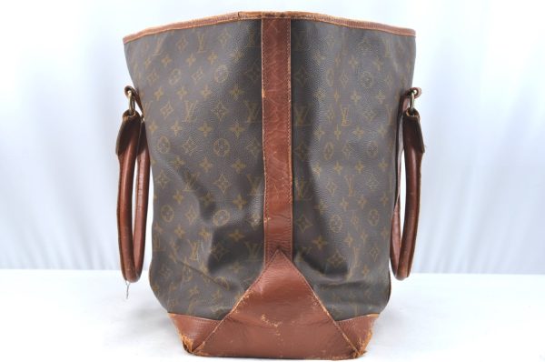 Auth Louis Vuitton Monogram Sac Weekend GM Vintage Tote Hand Bag Old Model K5465 Supply