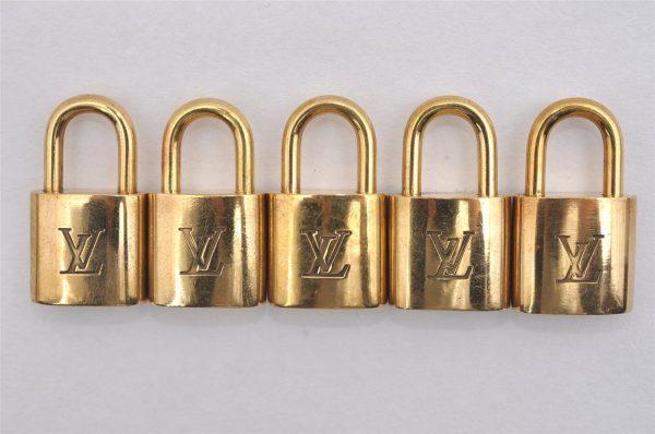 Authentic Louis Vuitton Padlock Gold 10Set LV 2728I Online Hot Sale