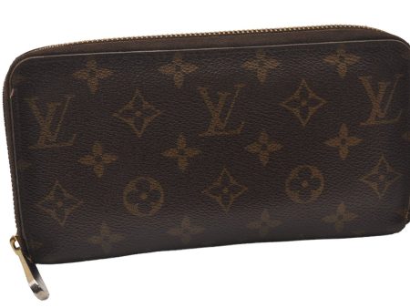 Authentic Louis Vuitton Monogram Zippy Long Wallet Purse M60017 LV 3190I Discount