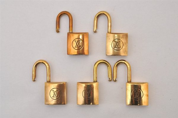 Authentic Louis Vuitton Padlock 10Set Old Model LV 1081I Sale