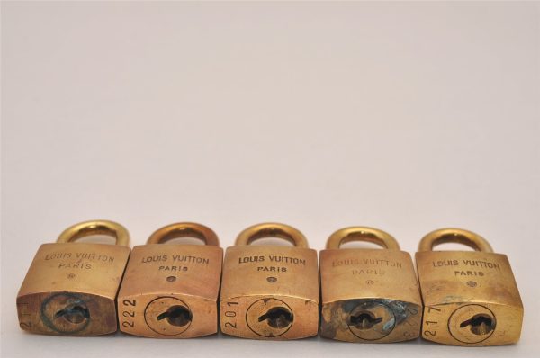 Authentic Louis Vuitton Padlock 10Set Old Model LV 1401I Cheap