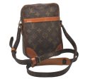 Authentic Louis Vuitton Monogram Danube Shoulder Cross Body Bag M45266 LV 4619I Discount