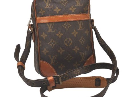 Authentic Louis Vuitton Monogram Danube Shoulder Cross Body Bag M45266 LV 4619I Discount