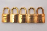 Authentic Louis Vuitton Padlock 10Set Old Model LV 1081I Sale