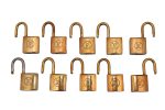 Authentic Louis Vuitton Padlock 10Set Old Model LV 1401I Cheap