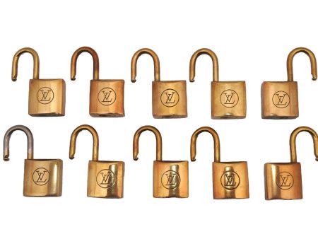 Authentic Louis Vuitton Padlock 10Set Old Model LV 1401I Cheap