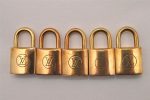 Authentic Louis Vuitton Padlock 10Set Old Model LV 1401I Cheap