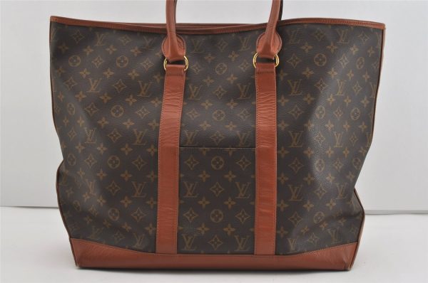 Auth Louis Vuitton Monogram Sac Weekend GM Vintage Tote Hand Bag M42420 LV 1546I Supply